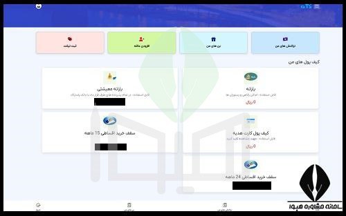 راهنمای تصویری سایت آوند کارت ارتش